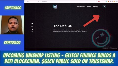 Upcoming Uniswap Listing - Glitch Finance Builds A DEFI Blockchain. $GLCH Public Sold On TrustSwap.