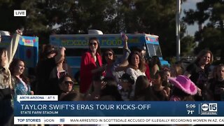 Traffic warnings ahead of Taylor Swift concert