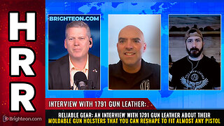 RELIABLE GEAR: An interview with 1791 Gun Leather about their moldable gun holsters...