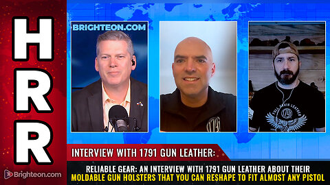 RELIABLE GEAR: An interview with 1791 Gun Leather about their moldable gun holsters...