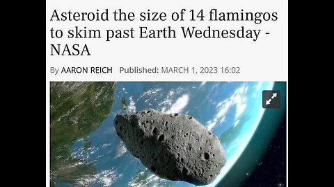 Asteroid the size of 14 flamingos to skim past Earth