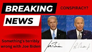 There is something terribly wrong with JOE BIDEN? Is conspiracy everyone is talking about true???