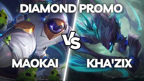 Last Game for Diamond - AP Maokai Jungle vs Kha'zix | STREAMER FULL GAMEPLAY (League of Legends)