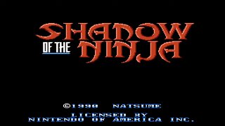 Sunday Longplay - Shadow of the Ninja (NES)