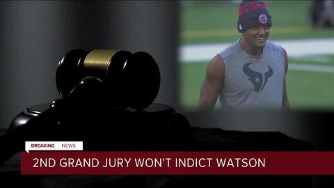 Grand jury declines to indict Browns' new QB Deshaun Watson on previous allegation