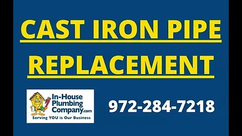 Cast Iron Pipe Replacement - Rerouting Could Save You Thousands