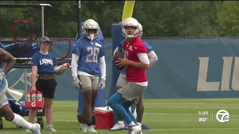 Detroit Lions back for training camp