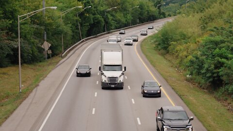 A Multi Lane Highway Built In The Counryside