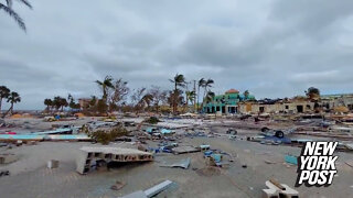Shocking footage shows wreckage of "leveled" Fort Myers, Florida