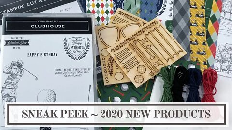 Stampin Up Sneak Peek 2020 Mini and Saleabration Products