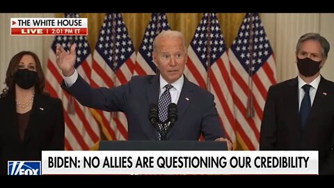 President Biden Addresses Afghanistan Evacuation (August 20, 2021) 1:51PM EST from the White House