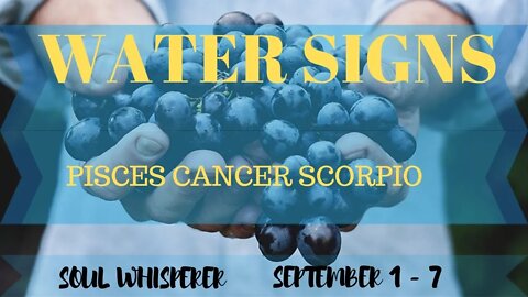 WATER SIGNS: Pisces Cancer Scorpio - Divine Love Being Made Manifest On Earth As In Heaven