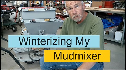 It's That Time of Year - Winterizing Your Mudmixer