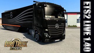 ETS2 1.40 Faro to Lisbon LIVE (Euro Truck Simulator 2)