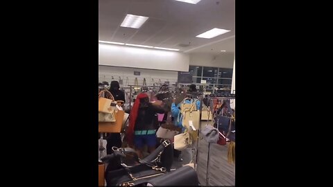 Nordstrom in LA being pillaged