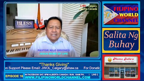 SALITA NG BUHAY EP #16 - "Thanks Giving"