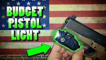 Budget Pistol Light Review Crimson Trace CMR-209