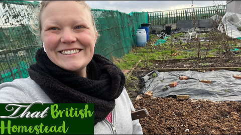 JANUARY Allotment Garden TOUR: Veggies, Flowers and Everything in Between!