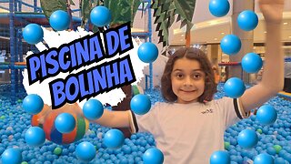 FUI NA PISCINA DE BOLINHA GIGANTE NO SHOPPING ITAGUAÇU / SC