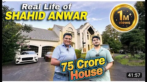 Real life of Shahid Anwar from UBER to multi millionaire///real and fake check this video