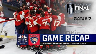 Gm 7- Oilers @ Panthers 6-24 - NHL Highlights - 2024 Stanley Cup Final