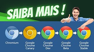 🚢GOOGLE CHROME e TODAS as suas VERSÕES!⚓