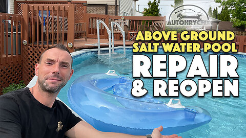 Repair and Open a salt water pool for the summer