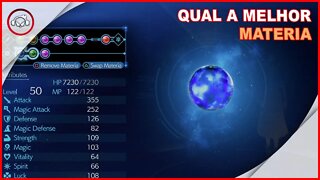 Final Fantasy VII Remake, Qual A Melhor Materia - PT BR