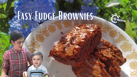 Our Unique Family Favorite Brownie Recipe, Fast, Easy and Delicious! | In The Kitchen With Kaitlyn |