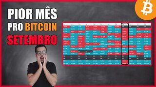 SETEMBRO O BITCOIN GERALMENTE CAI! Entenda Porque Isso Acontece! - Análise BTC 30/08/2022