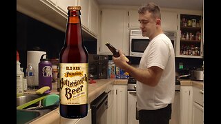 Reviewing Old Keg Premium Butterscotch Beer #oldkeg #butterscotch 🥤