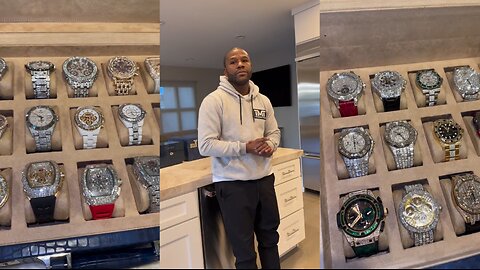 Floyd Mayweather's Extravagant Watch Collection Unveiled! Explore the Ultimate Luxury Timepieces