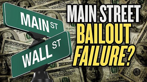 America’s Main Street Bailout Is Failing