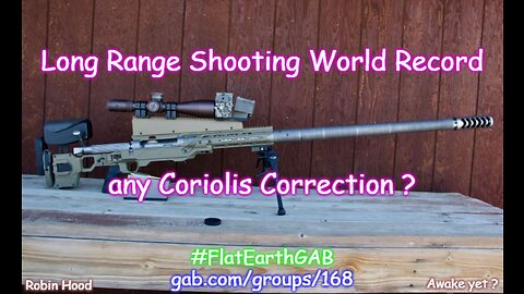 Long Range Shooting World Record... any Coriolis Correction
