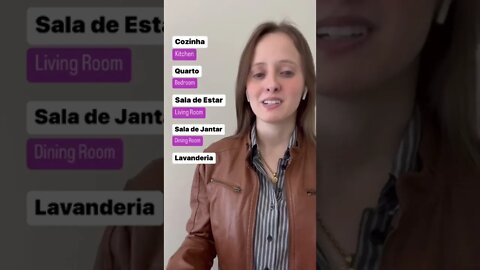 Cômodos da casa em inglês!