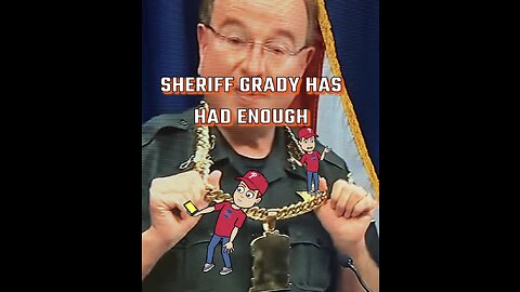 sheriff Grady Judd working hard