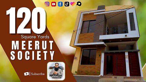 Meerut Society 120 Sq Yards - West Open
