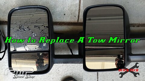 Replacing Tow Mirrors on a 99-07 Silverado 2500HD Quick Tech