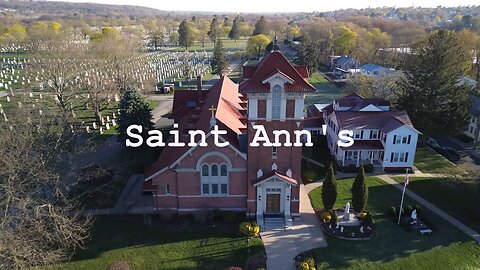 Saint Ann's and Mary's church and cemetary.