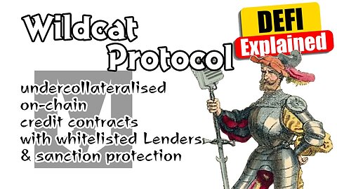 Wildcat Protocol - Undercollateralised on-chain credit contracts - whitelisted lenders
