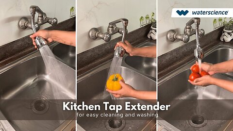 Adjustable Water Tap Extension 360° Rotation