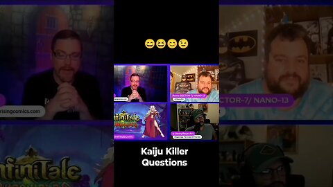 Kaiju Killer Questions #kaiju #funny #ironage #comicsgate