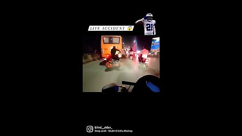 Ktm duk live accident🥶🥶city riding street race crash