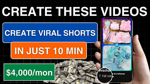 Create Viral Short Videos Like This and Earn $4,000/month! 🔥