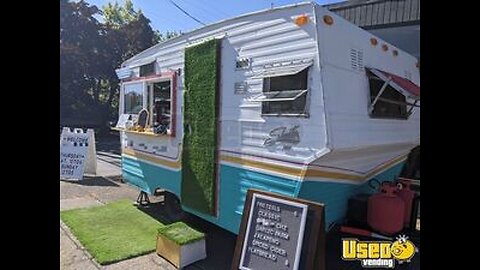 Vintage - 1970 7.5' x 11' Shasta 1400 | CUTE Retro Food Concession Trailer for Sale in Oregon