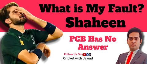 Shaheen Asked What is my Fault #shaheenafridi #pcb #T20WorldCup2024 #babarazam #captainpakistan