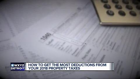 How to get the most deductions from your 2018 property taxes
