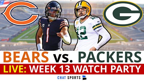 LIVE: Chicago Bears vs. Green Bay Packers Watch Party | NFL Week 13