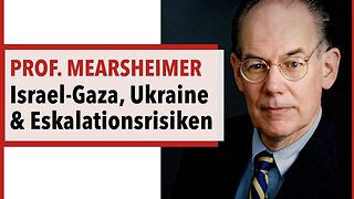 Prof. John Mearsheimer zu Israel-Gaza, Eskalationsrisiken, dem Ukraine-Krieg@acTVism Munich🙈