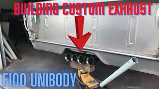 Ford F100 Unibody BUILDING THE EXHAUST